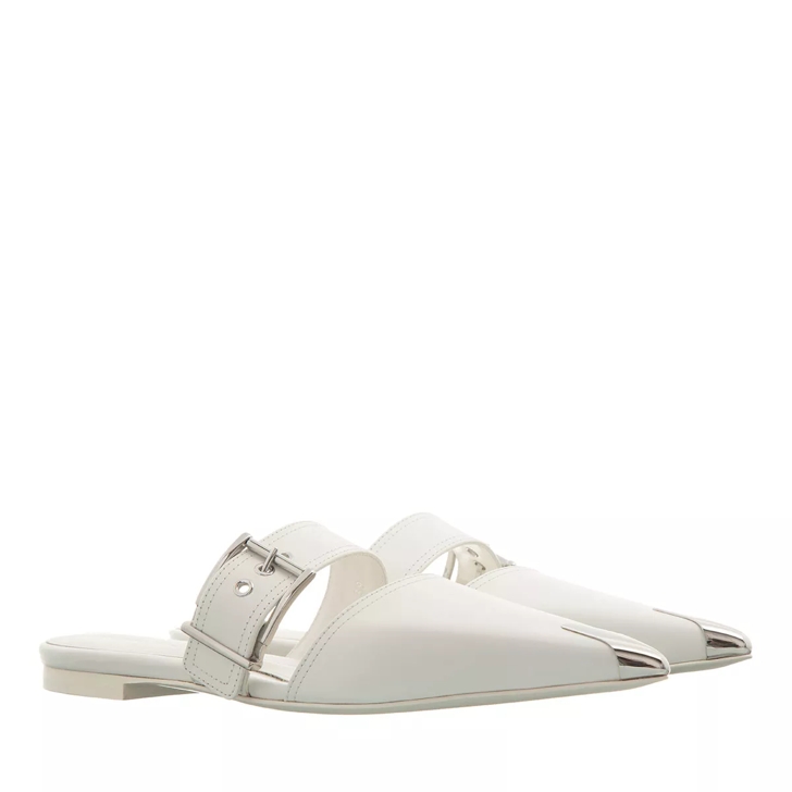 Silver slip on on sale mules