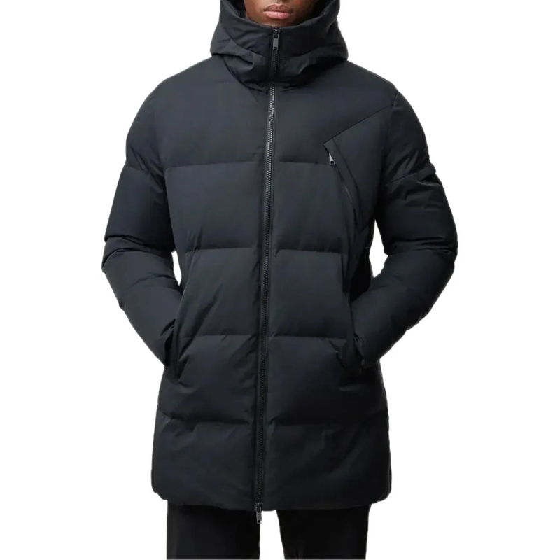 GENTI Parka Winterjacket Long Black schwarz