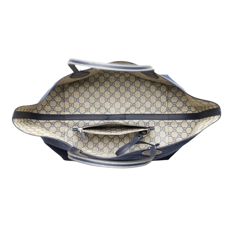 Gucci Shopper Tote Bag GG Denim(Image 7)