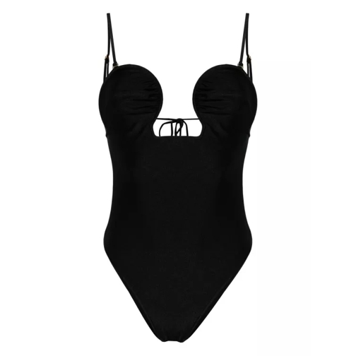 Cult Gaia Black Celia Swimsuit Black 