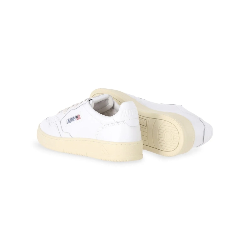 Autry International Schnürschuhe Sneaker Medalist aus Leder 22 wht/black(Image 2)