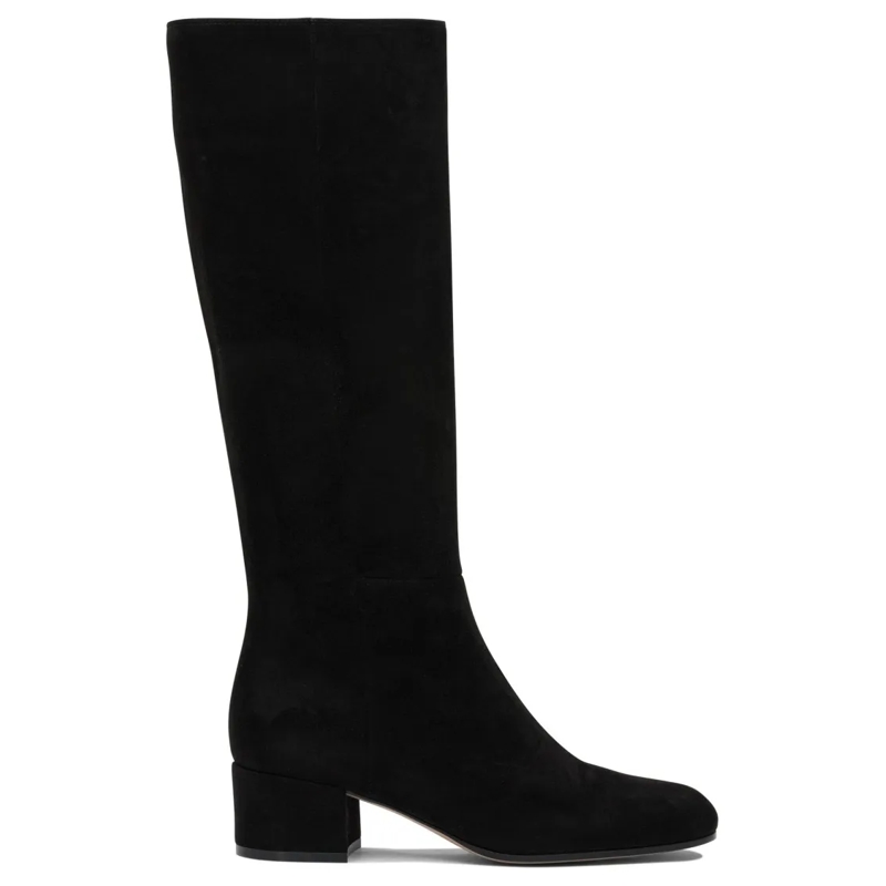 Gianvito Rossi Stiefel "Joelle 45 Mm" Boots Black