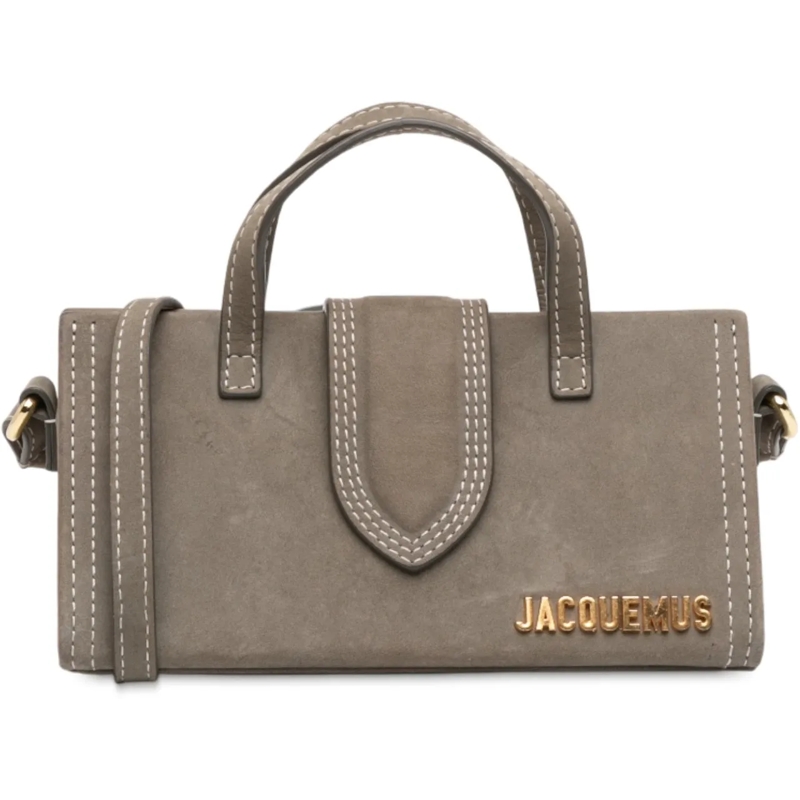 Jacquemus Sac à bandoulière Suede Le Porte Lunettes Bag braun