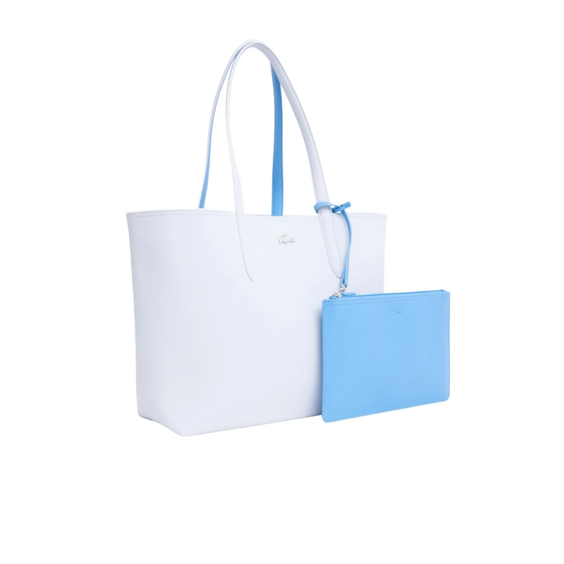 Lacoste Tote Lacoste LACOSTE Damen Wendetasche mit Pochete - AN hell-blau(Image 3)