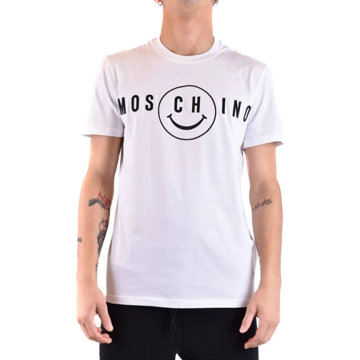 Moschino T-shirts T-shirt White weiß