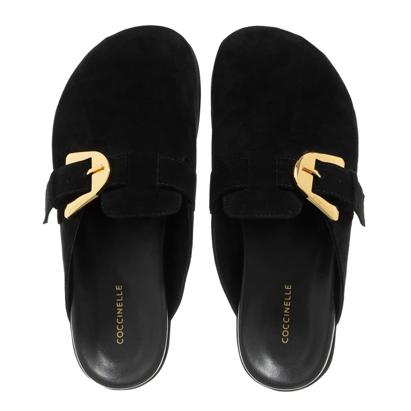 Coccinelle Mules Coccinelle Magalu Suede Noir(Image 5)