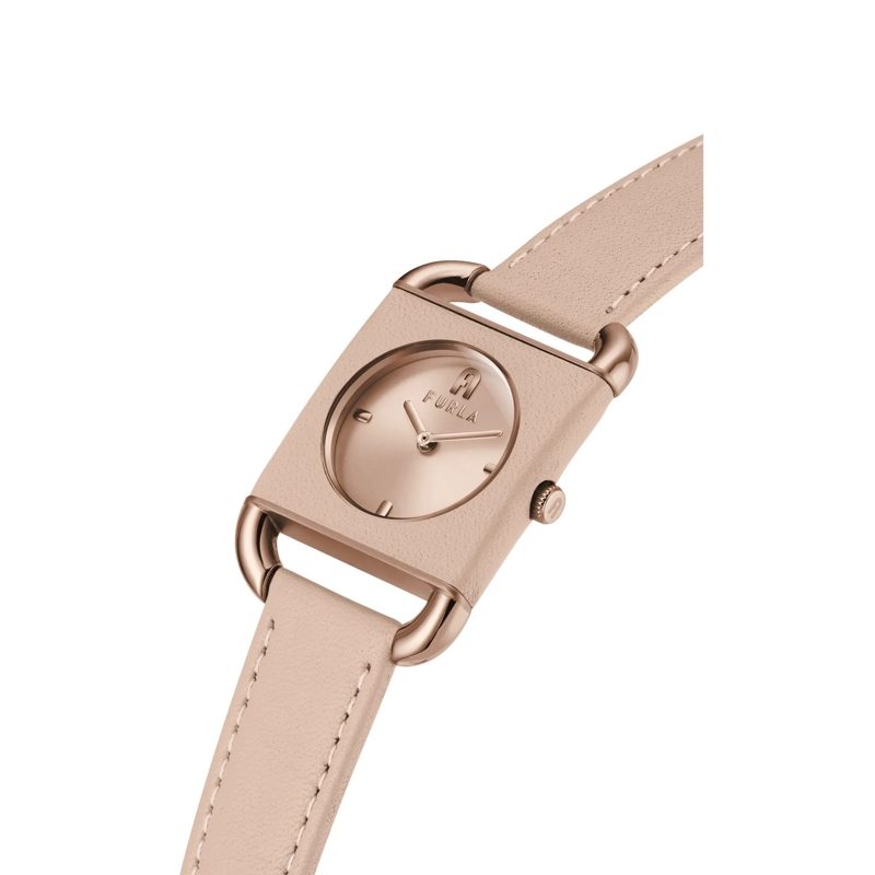 Furla Quarzuhr Quarz-Analoguhr Furla Arco Square pink(Image 4)