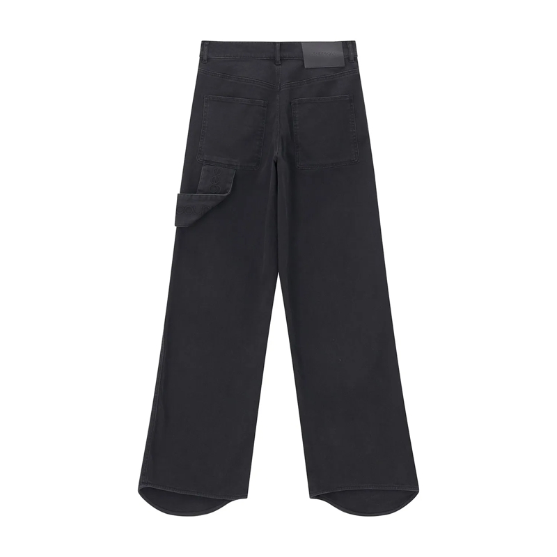 Courrèges Jeans Weite Hose schwarz(Image 3)