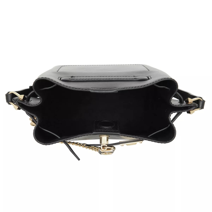 Michael Kors Hamilton Legacy Medium Ns Messenger Black Bucket Bag