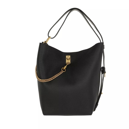 Givenchy GV Bucket Bag Leather Black Hobo Bag