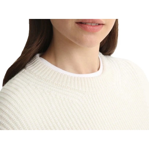 Woolrich  Merino Wool Crewneck Sweater Ivory weiß (Image 5)