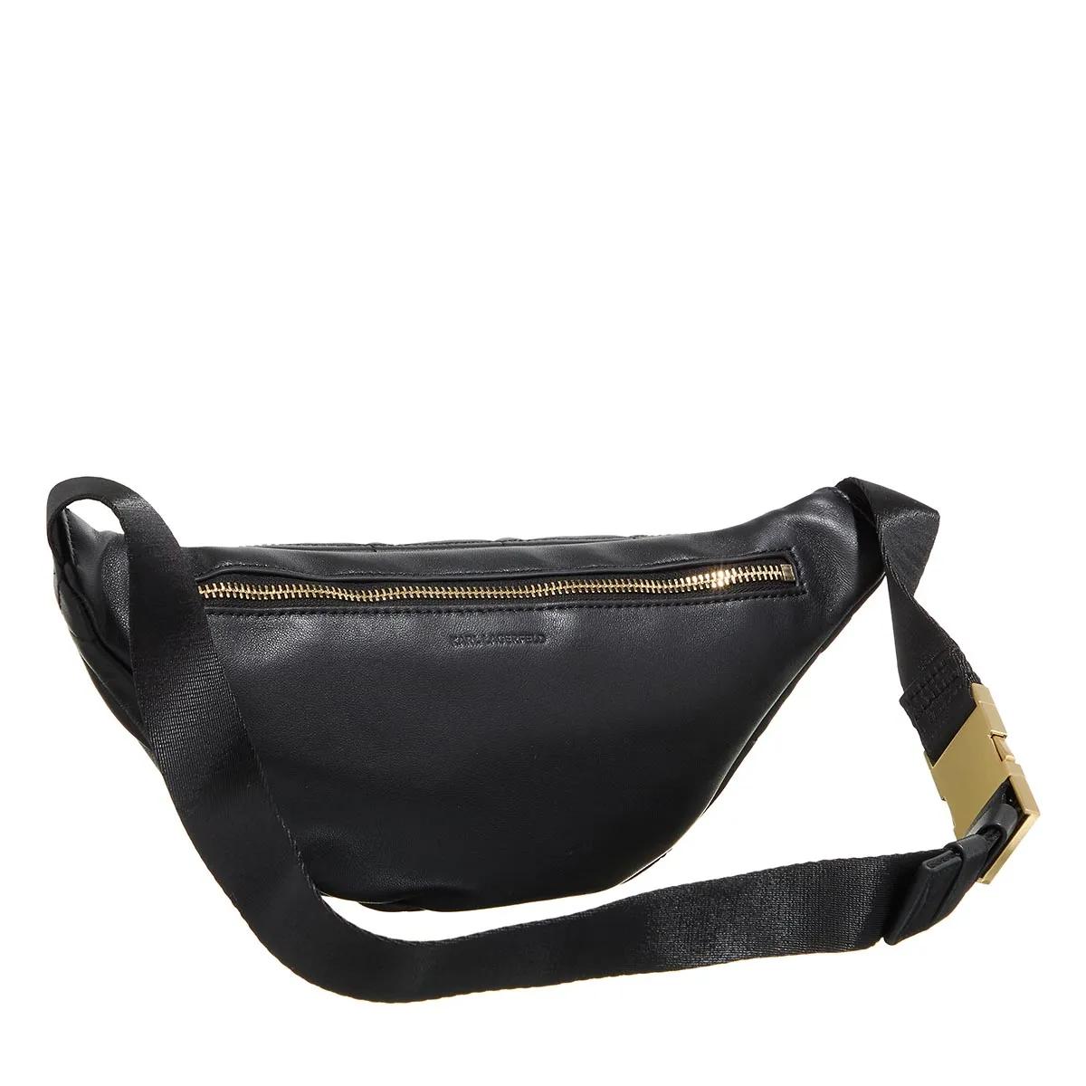 Karl Lagerfeld Heuptassen K Kuilt Bumbag in zwart