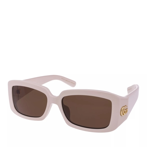 Gucci GG1403SK IVORY-IVORY-BROWN Sonnenbrille