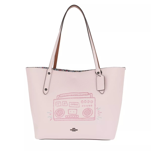 Coach Keith Haring Market Tote Ice Pink Shopper