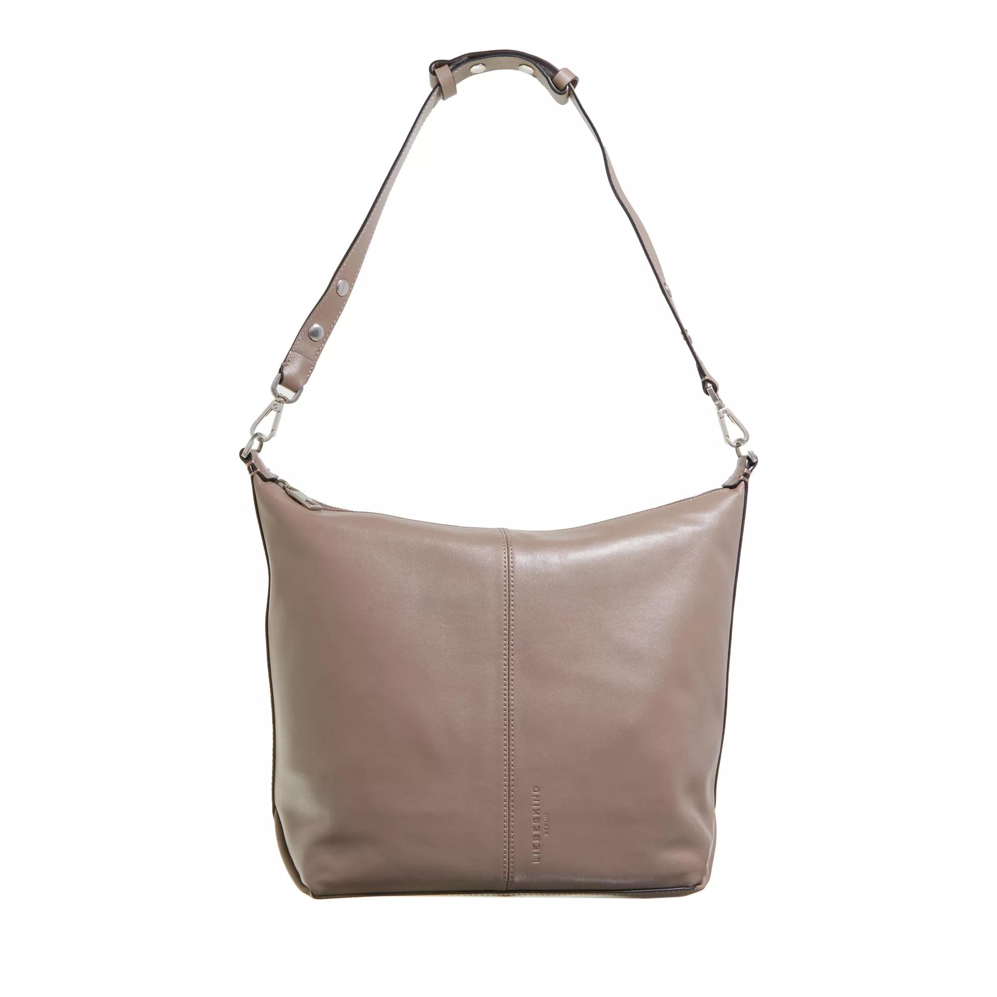 Liebeskind Berlin Hobo Bag - Paris Biker Hobo M - Gr. unisize - in Taupe - für Damen