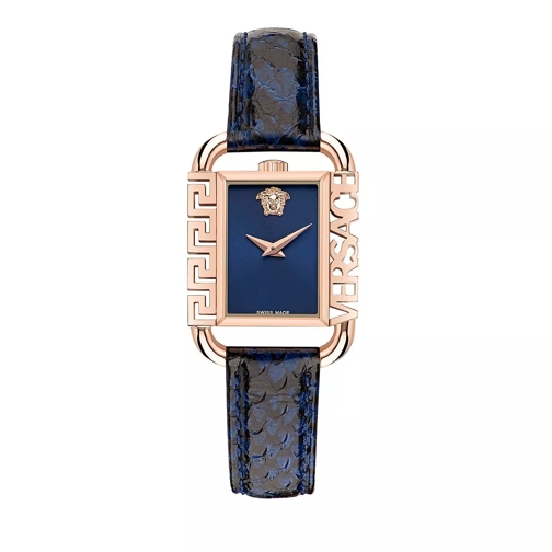 Versace Versace Flair Gold/Blue Quartz Horloge