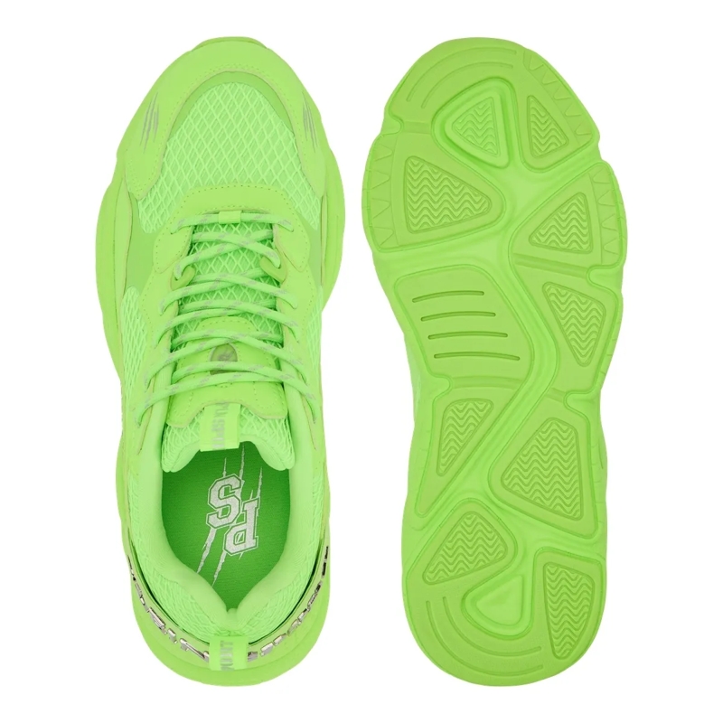 Plein Sport Low-Top-Sneaker Runner Sneaker Track King gelb(Image 5)