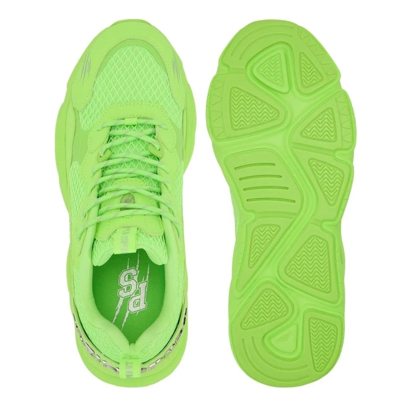 Plein Sport Low-Top-Sneaker Runner Sneaker Track King gelb(Image 5)