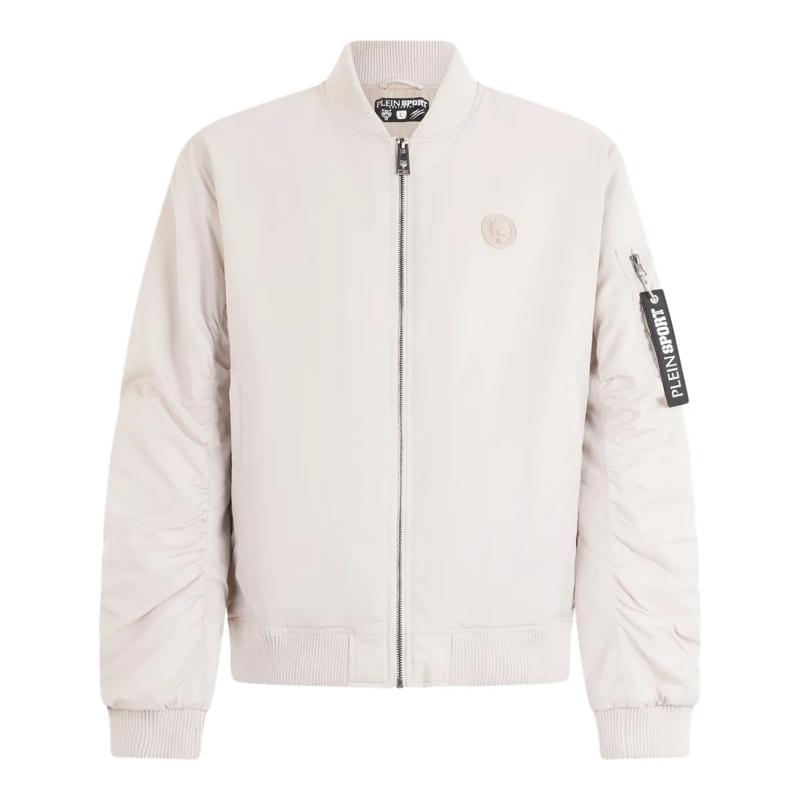 Plein Sport Daunenjacke Bomber Icon beige