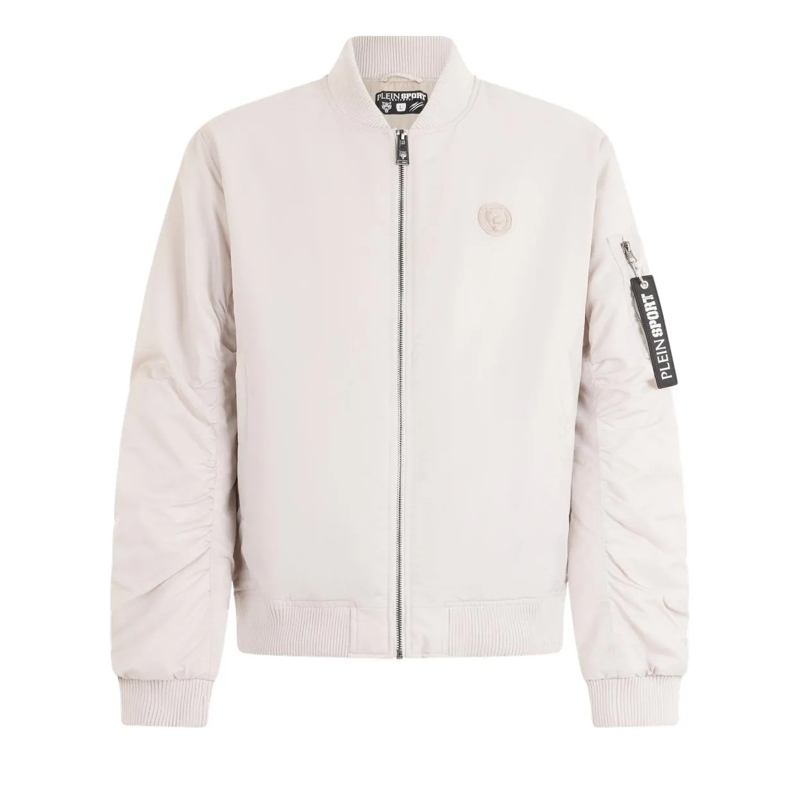 Plein Sport Bomberjacke Bomber Icon beige