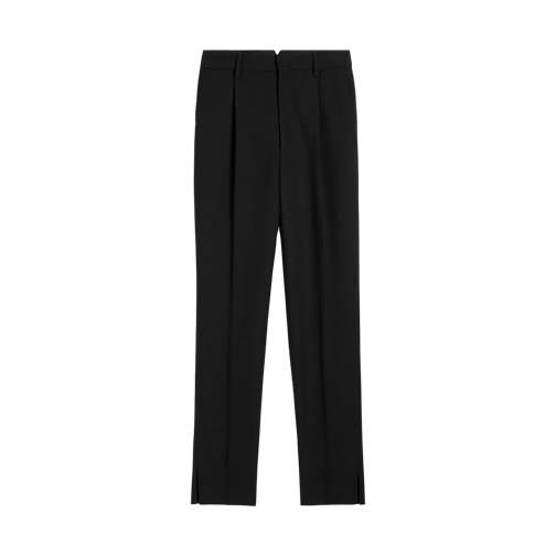 AMI Paris AMI Alexandre Matiussi FTR112.WV0026 001 001 BLACK Pantaloni