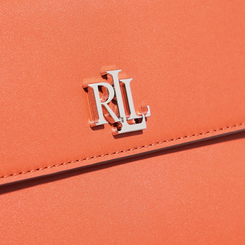Lauren Ralph Lauren Crossbody Bag Marcy Cmra Crossbody Medium Rust Orange(Image 4)
