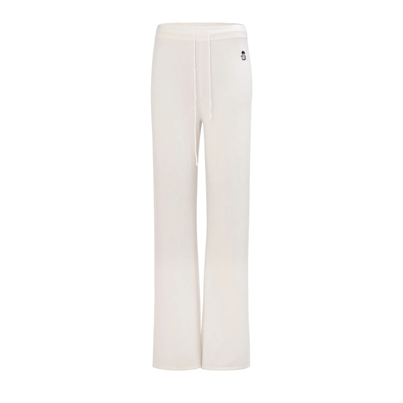 True Religion Jogginghose Strickhose offwhite