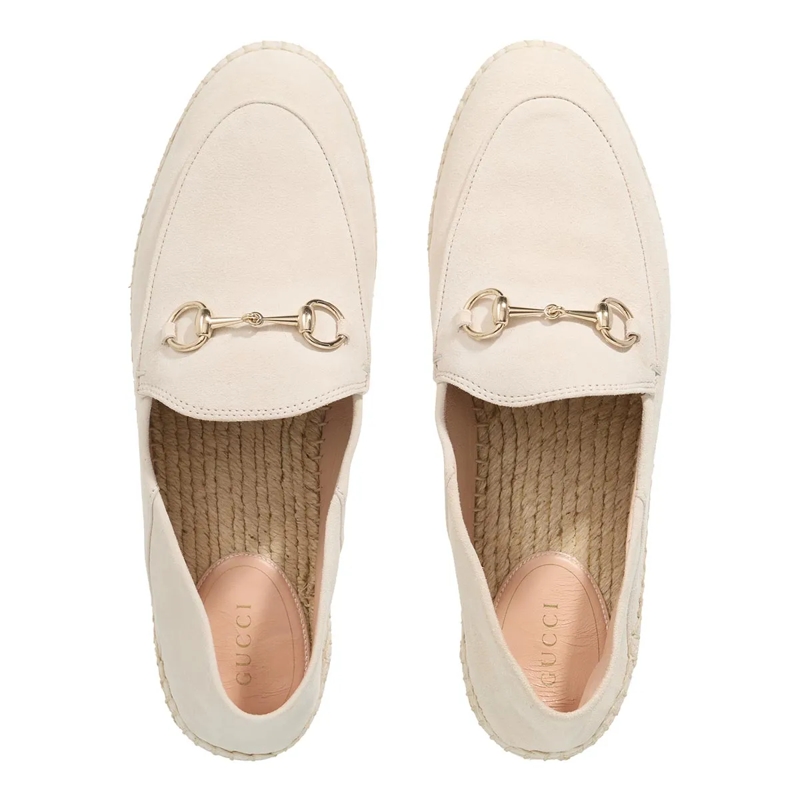 Gucci Espadrilles Horsebit Espadrilles Ivory(Image 6)