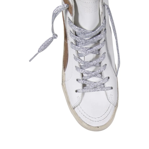Golden Goose Low-Top Sneaker Slide Classic Leather Upper And List Suede Star White (Image 4)