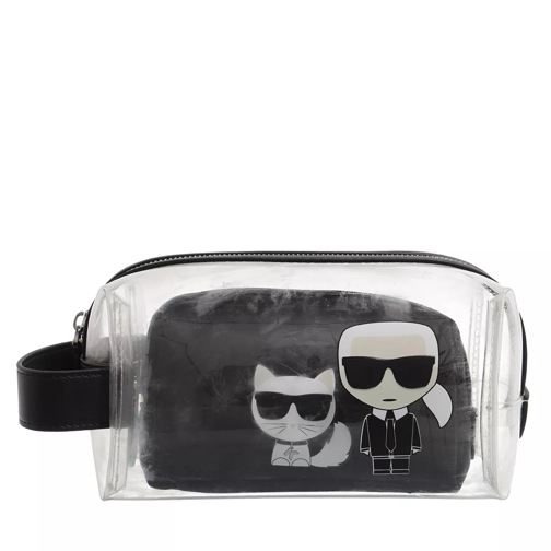 Karl Lagerfeld K/Ikonik Nylon 2 In 1 Case Black Kosmetiktasche