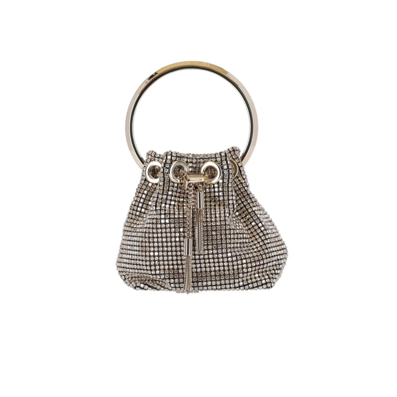 Jimmy Choo Buideltas "Bon Bon" Micro Bag Gold Gold