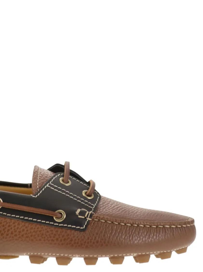 Thumbnail - Leather Boat Bubble Grommet - Gr. 37 (EU) - in Braun