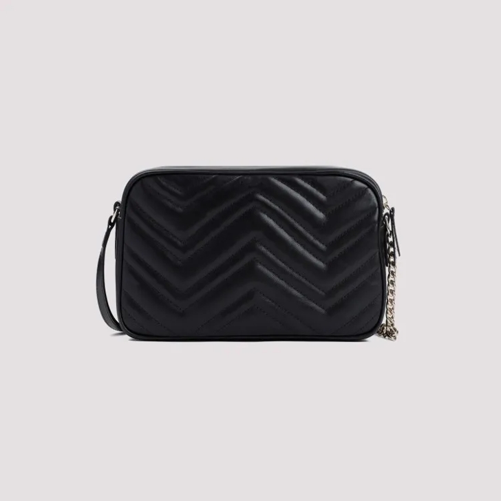 Gucci Marmont 2.0 Gg Shoulder Bag Black Schultertasche