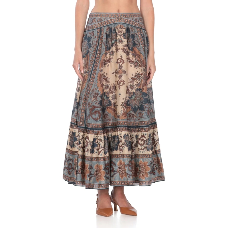 Zimmermann Maxirock Skirts Blue mehrfarbig(Image 2)