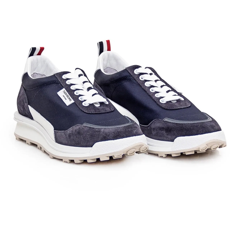Thom Browne Sneaker basse Sneaker Alumni Trainer dunkelblau(Image 2)