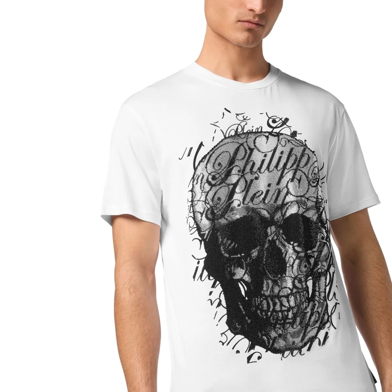 Philipp Plein T-Shirt T-Shirt Skull weiss(Image 4)