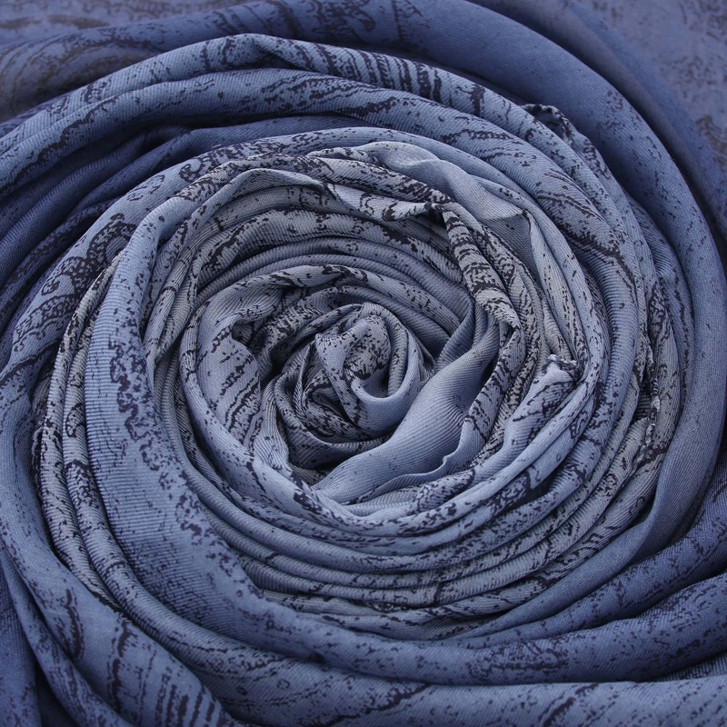 Altea Écharpe en laine Tuch mit Muster blau(Image 6)