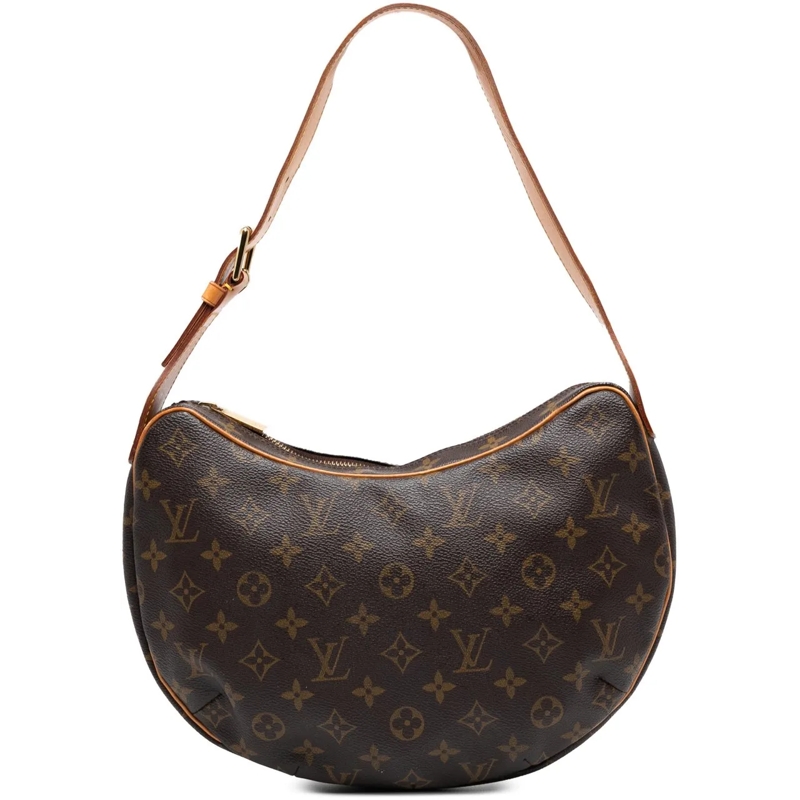 Louis Vuitton Sac à bandoulière Monogram Croissant MM braun