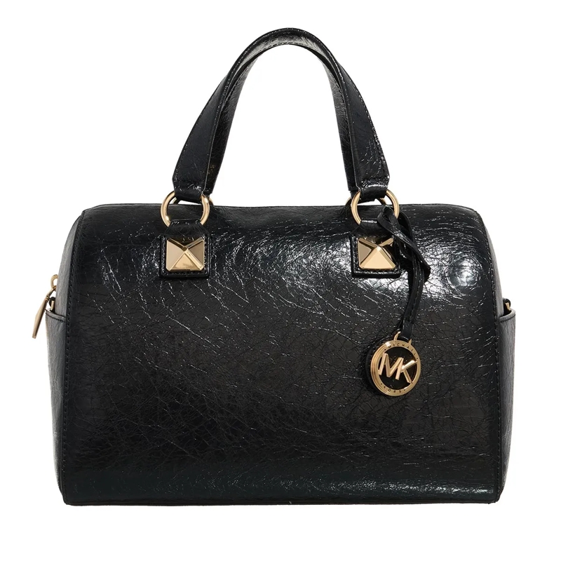 MICHAEL Michael Kors Bowling Bag Md Duffle Satchel Black