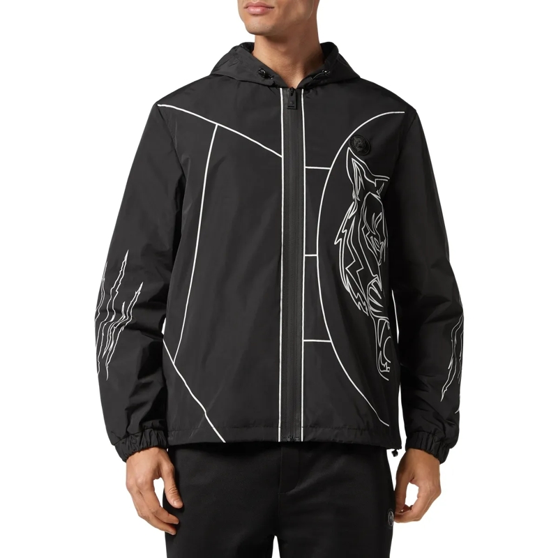 Plein Sport Daunenjacke Windbreaker Tiger schwarz(Image 3)