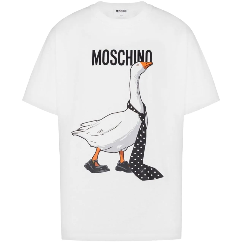 Moschino T-Shirt T-Shirts And Polos Multi White weiß
