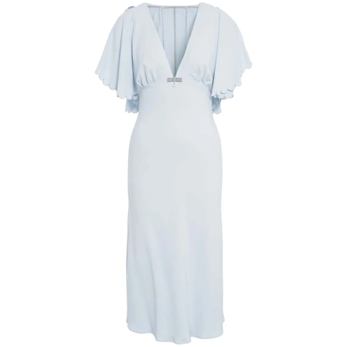 Elisabetta Franchi Robes midi Retro dress blau