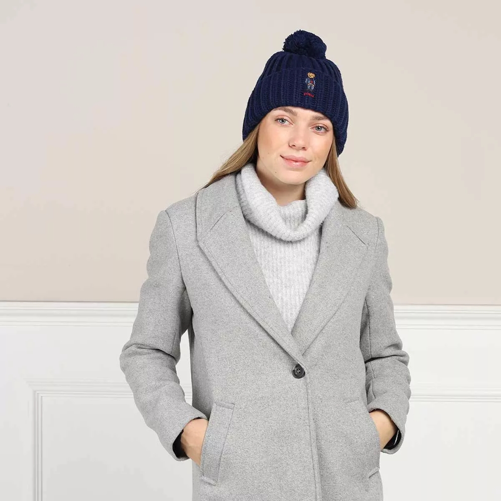 polo ralph lauren beanie navy