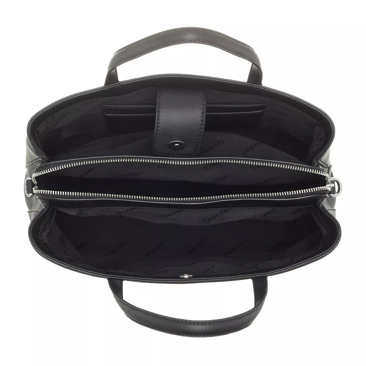 Calvin Klein Ck Must Tote Md Ck Black | Tote