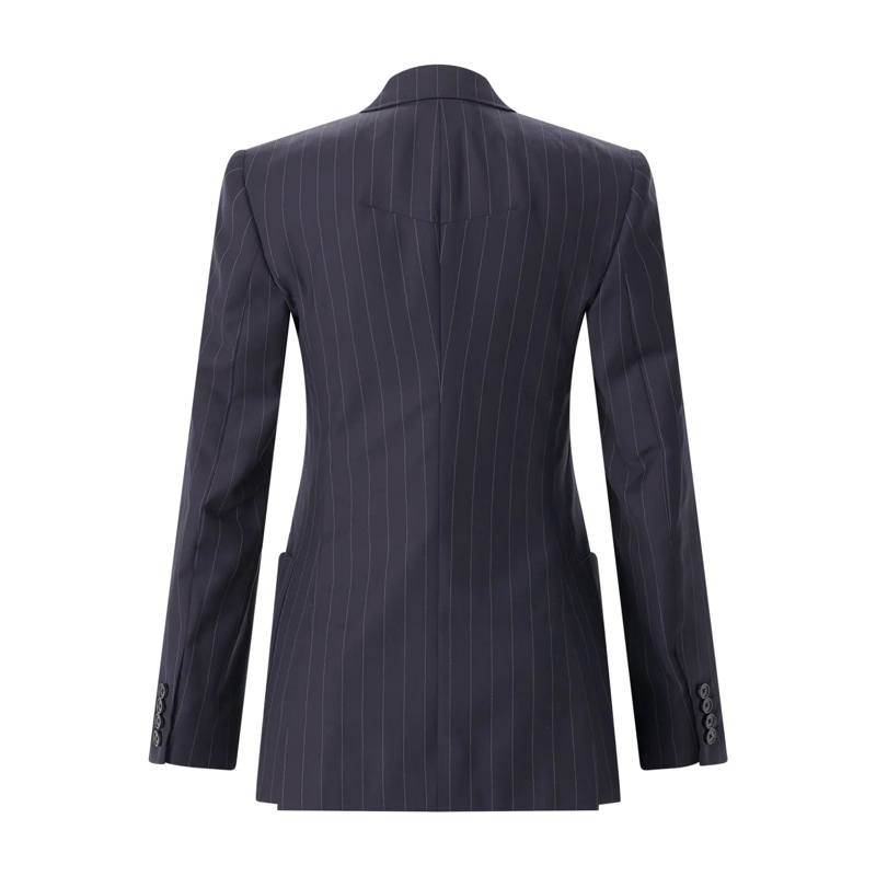 Givenchy Blazer Blazer mit Nadelstreifen dunkelblau(Image 5)