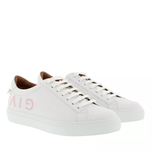 Givenchy Scritta Sneakers White Pink låg sneaker