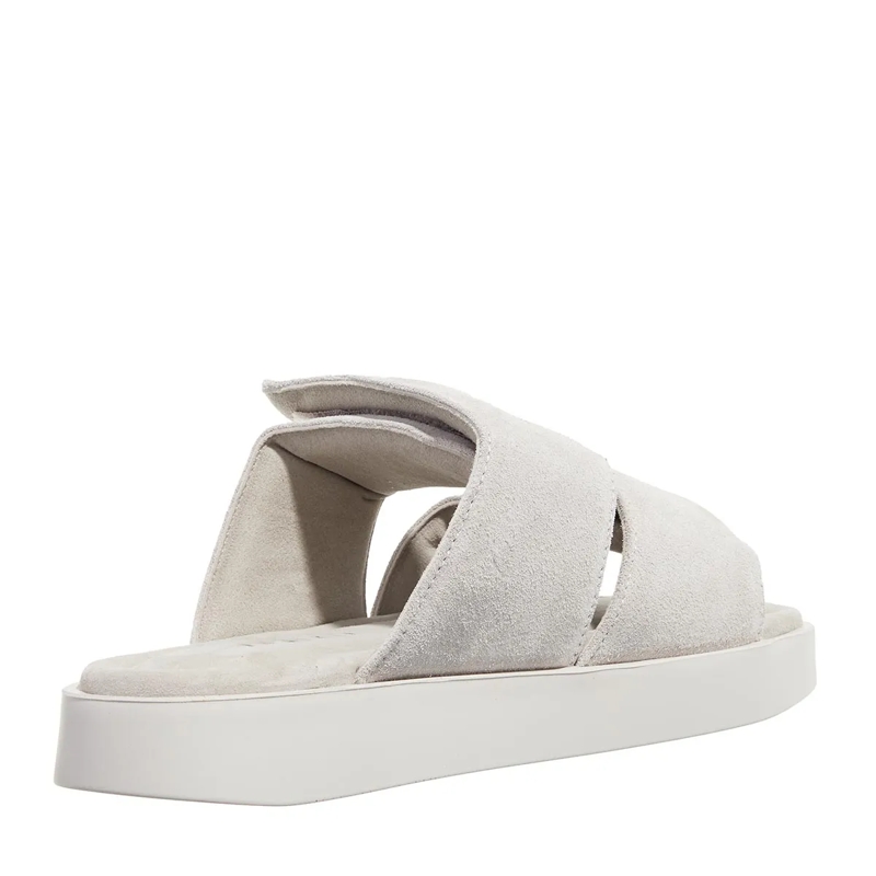 INUIKII Slides Classic Suede Velcro Grey(Image 7)