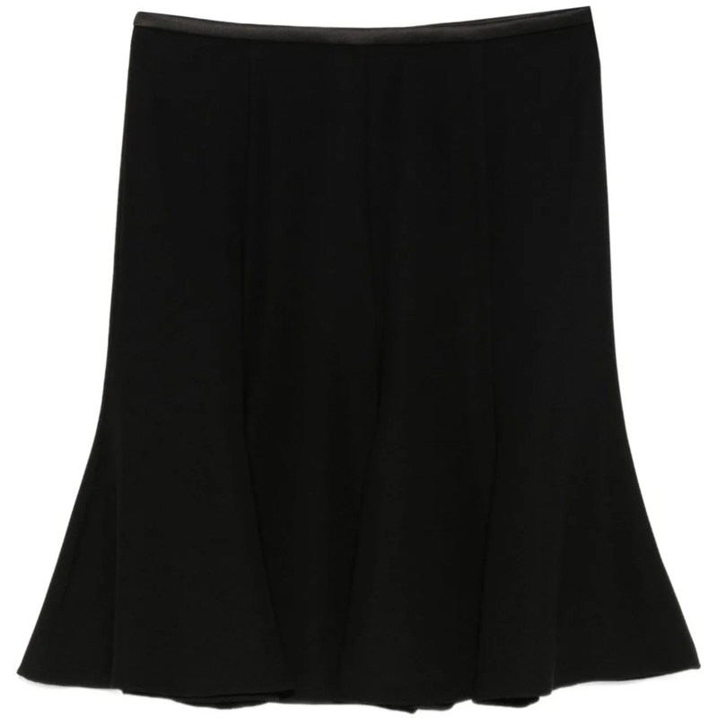 Emporio Armani Midirock Skirts Black schwarz