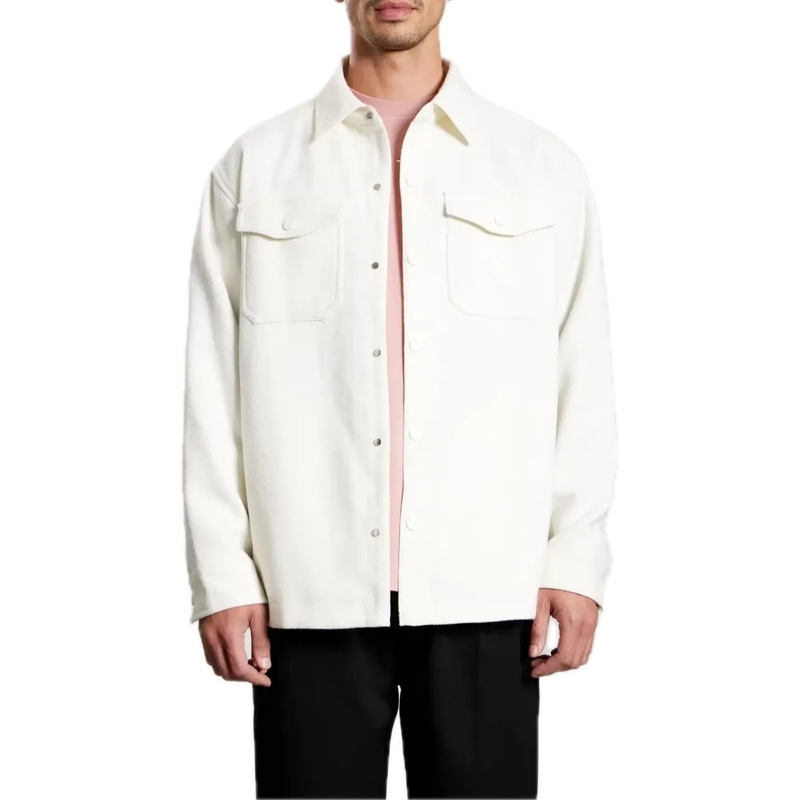 AEDEN Legeres Oberteil Yeri Shirt Off-white weiß