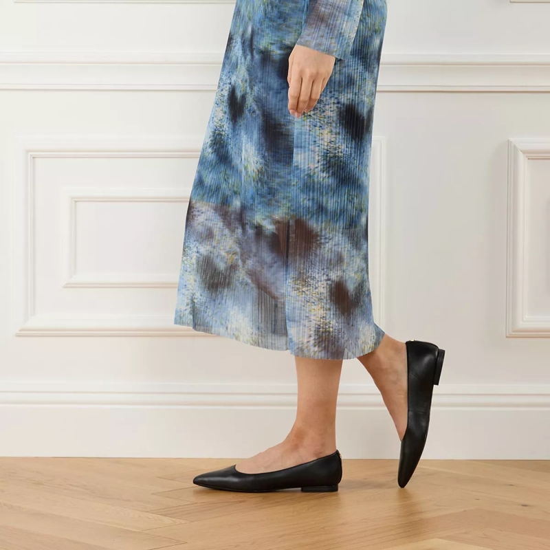 Lauren Ralph Lauren Ballerinas Londyn-Flats-Ballet Black(Image 4)